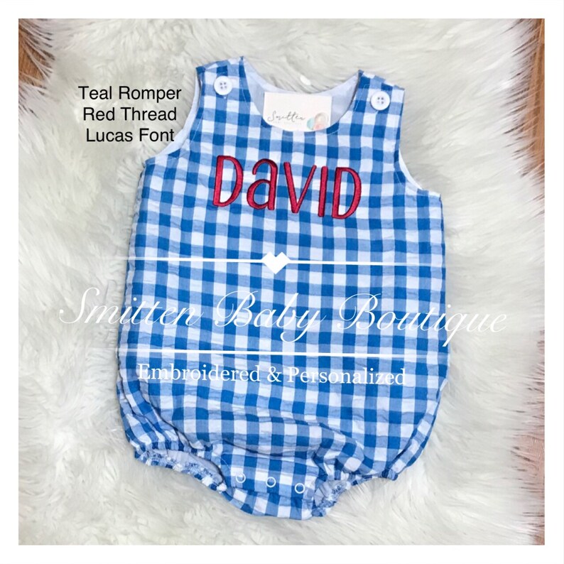 Boy Summer Romper Personalized Toddler Boy Summer Romper Etsy