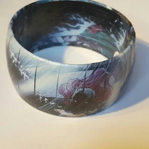 BATGIRL Bangle Bracelet - Comic Book Jewelry
