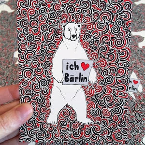 Berlin Polar Bear Postcard