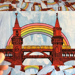 Rainbow Berlin Oberbaumbrücke