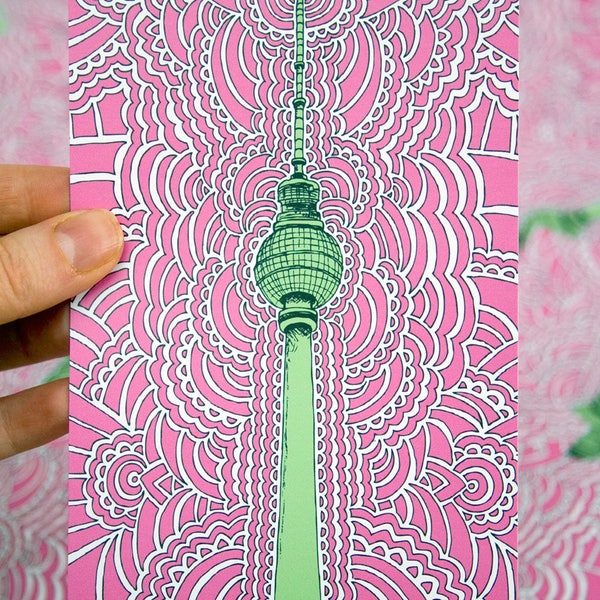 Berlin Fernsehturm Postcards