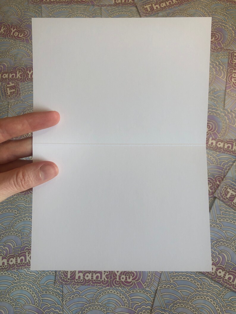 Thank You Greeting Cards 5″ X 7″ - Bulk And Wholesale - Fine Cardstock