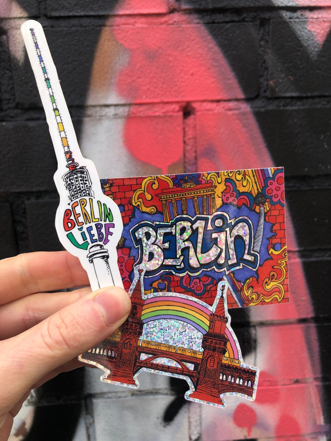 Berlin Bestseller Vinyl Sticker Pack (set of 3 Stickers) - Etsy