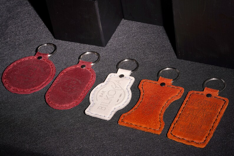 PDF Leather pattern Leather keychain Etsy