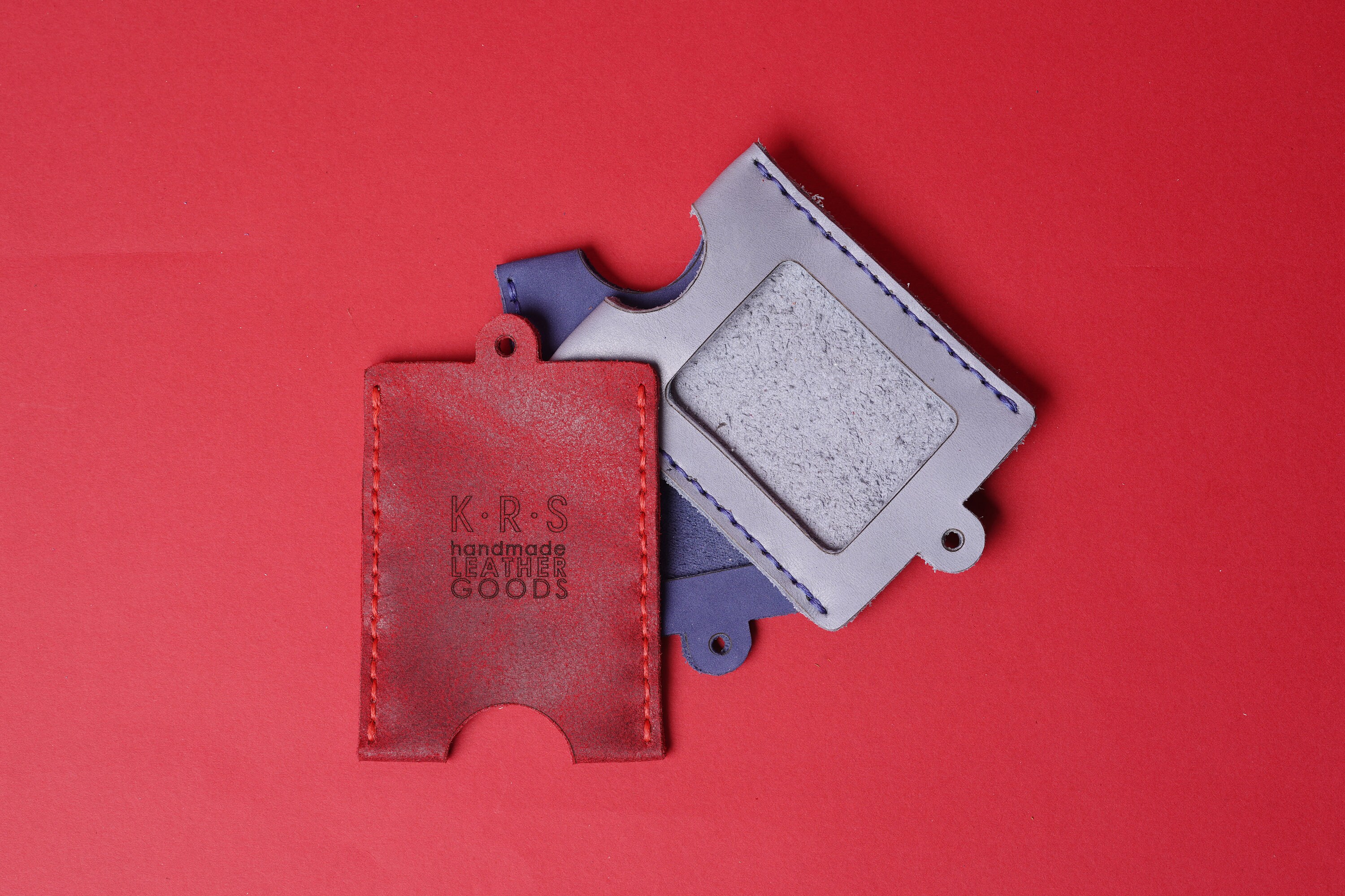 PDF Leather Pattern ID Card Holder Etsy