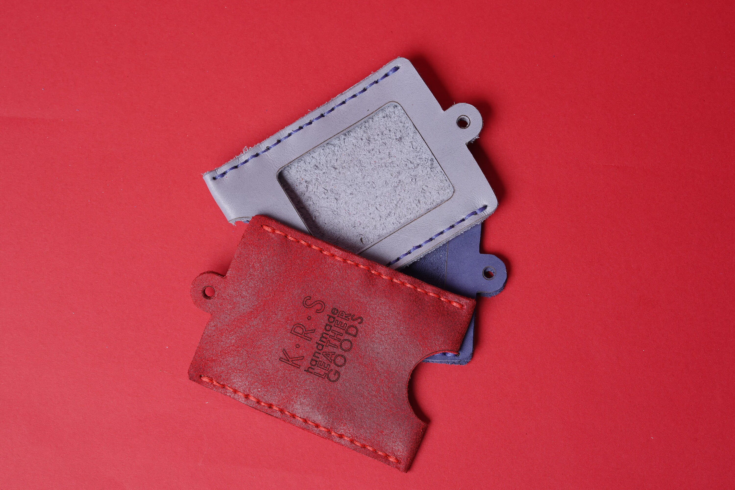 PDF Leather Pattern ID Card Holder Etsy