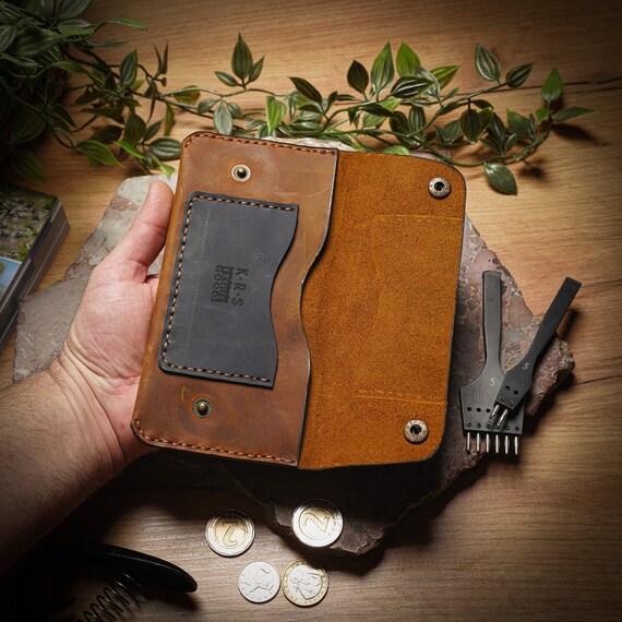 ★TOUT Y EST★ Arne long wallet RCWDX24113BED Long Wallet, Man Long Leather Wallet, Personalized Long
