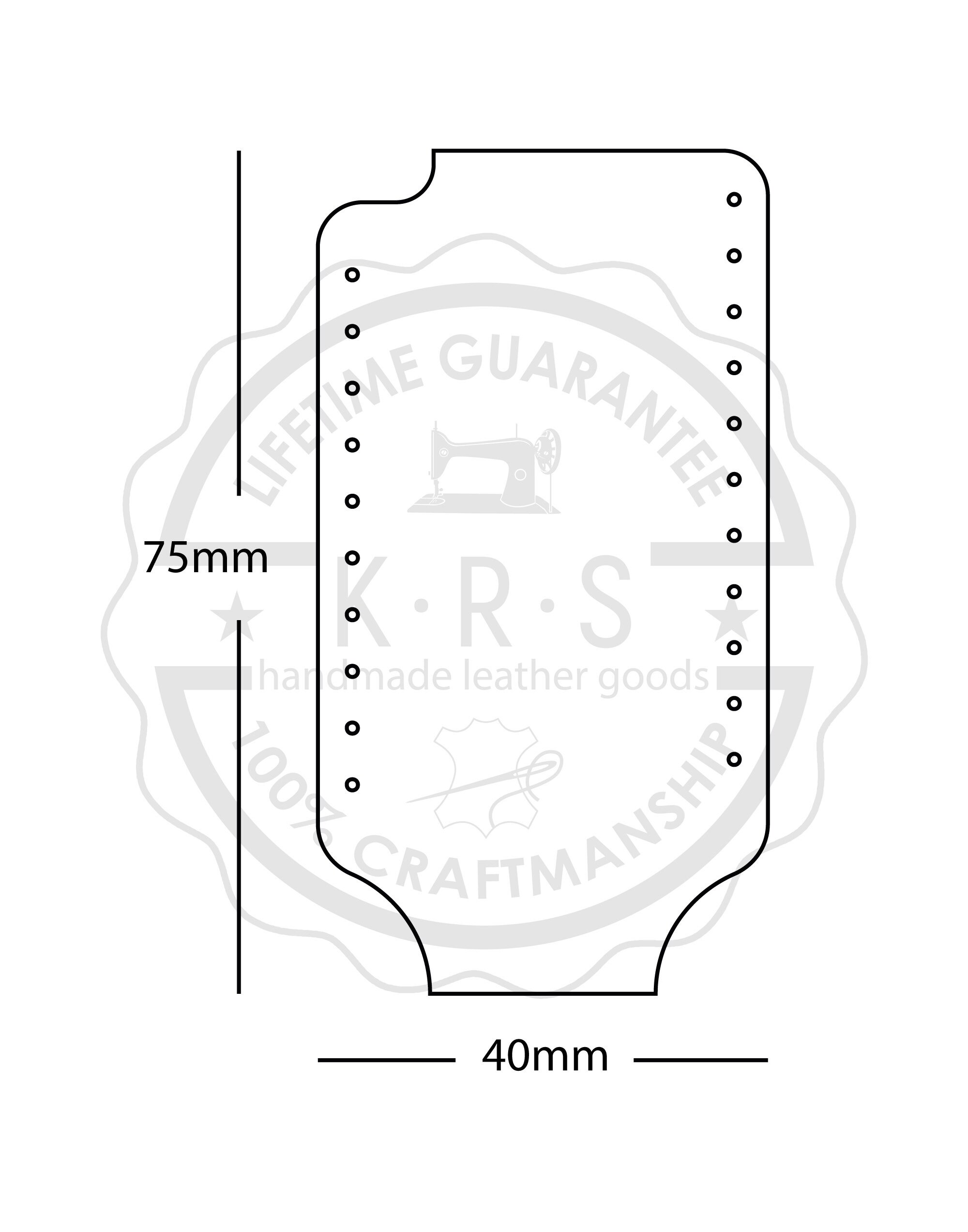 PDF Leather Pattern Lighter Case Etsy UK