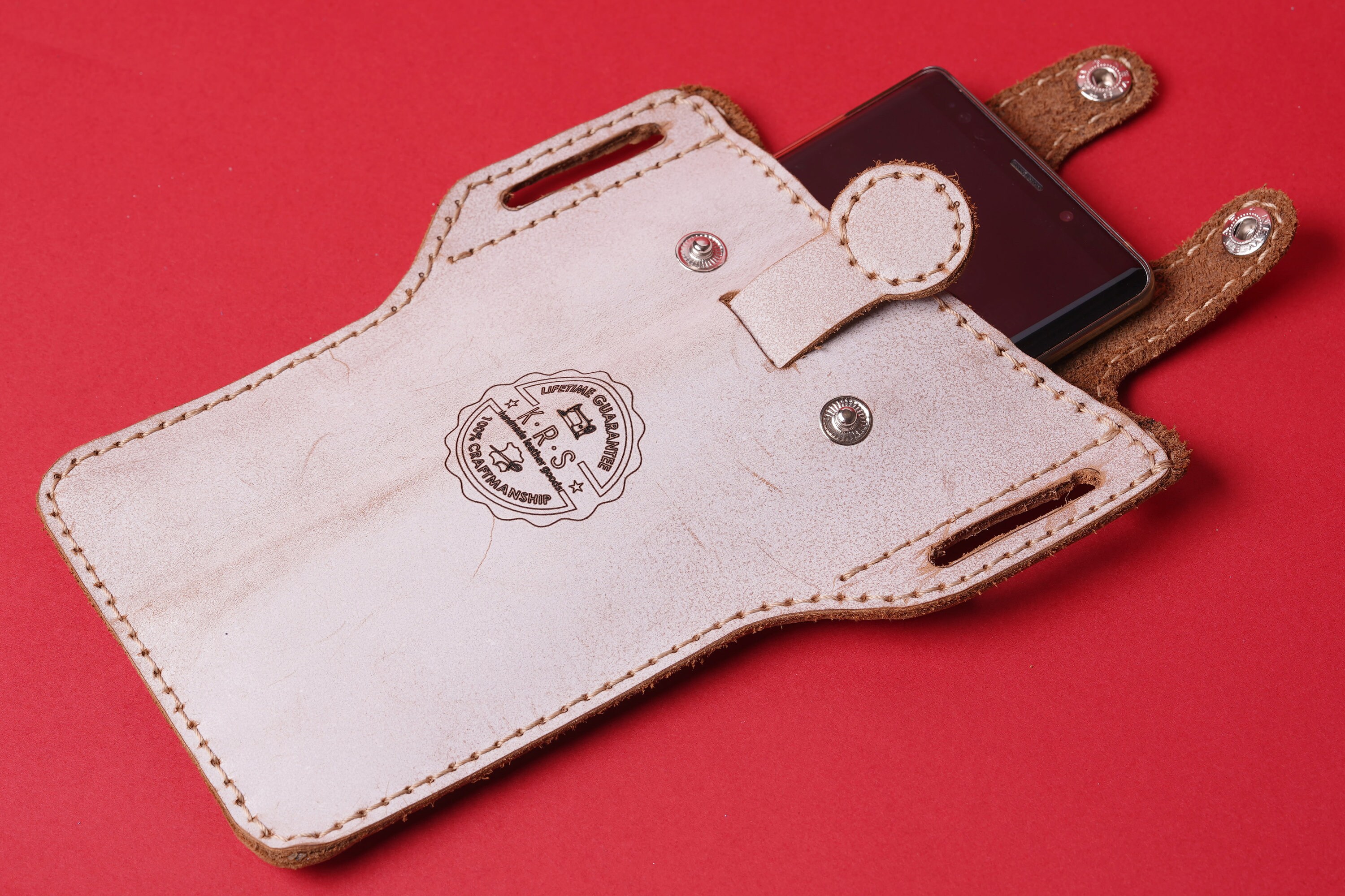 Phone Belt Case 3 Sizes M/L/XL PDF Leather Pattern Etsy