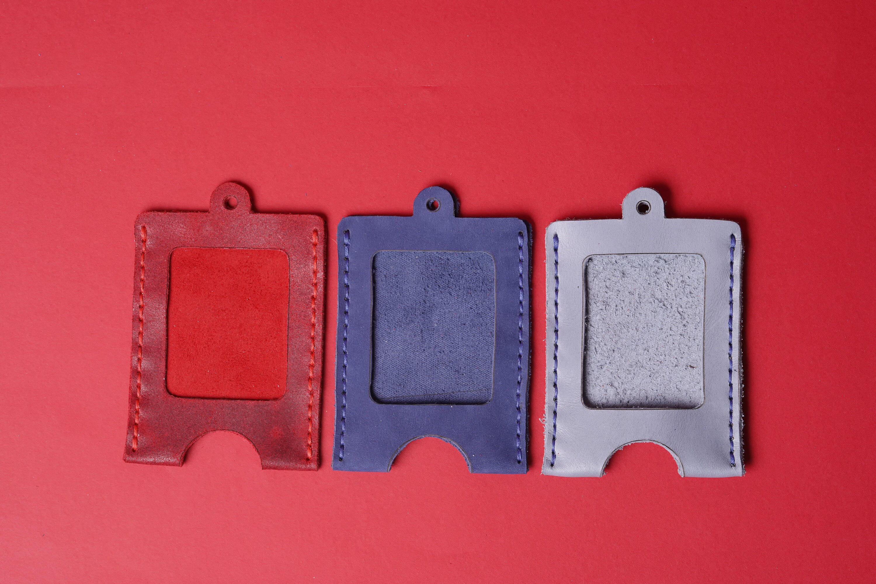 PDF Leather Pattern ID Card Holder Etsy