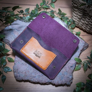 Long wallet, Long Leather Wallet, Personalized Long Bifold Wallet, Best Gift for Him, Best Gift for Her