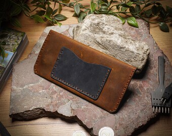 ★TOUT Y EST★ Arne long wallet RCWDX24113BED Long Wallet, Man Long Leather Wallet, Personalized Long