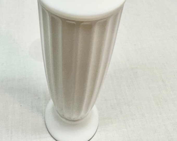 Vintage White Milk Glass Bud Vase