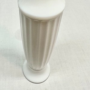 Vintage White Milk Glass Bud Vase