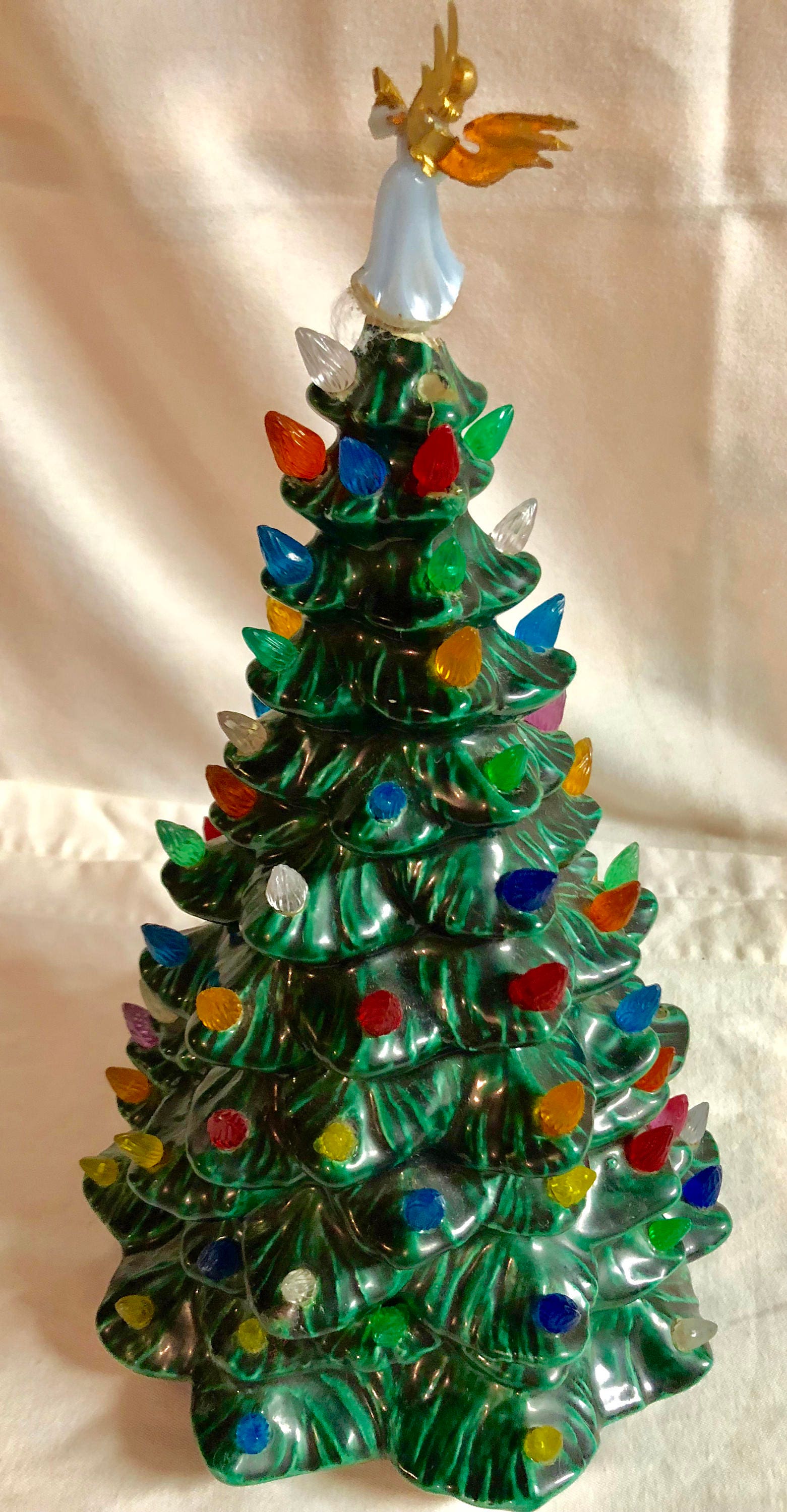 Vintage Ceramic Christmas Tree