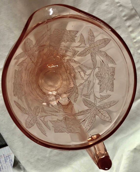 Antique Blush Pink Floral Passiflora/passion Flower/poinsettia