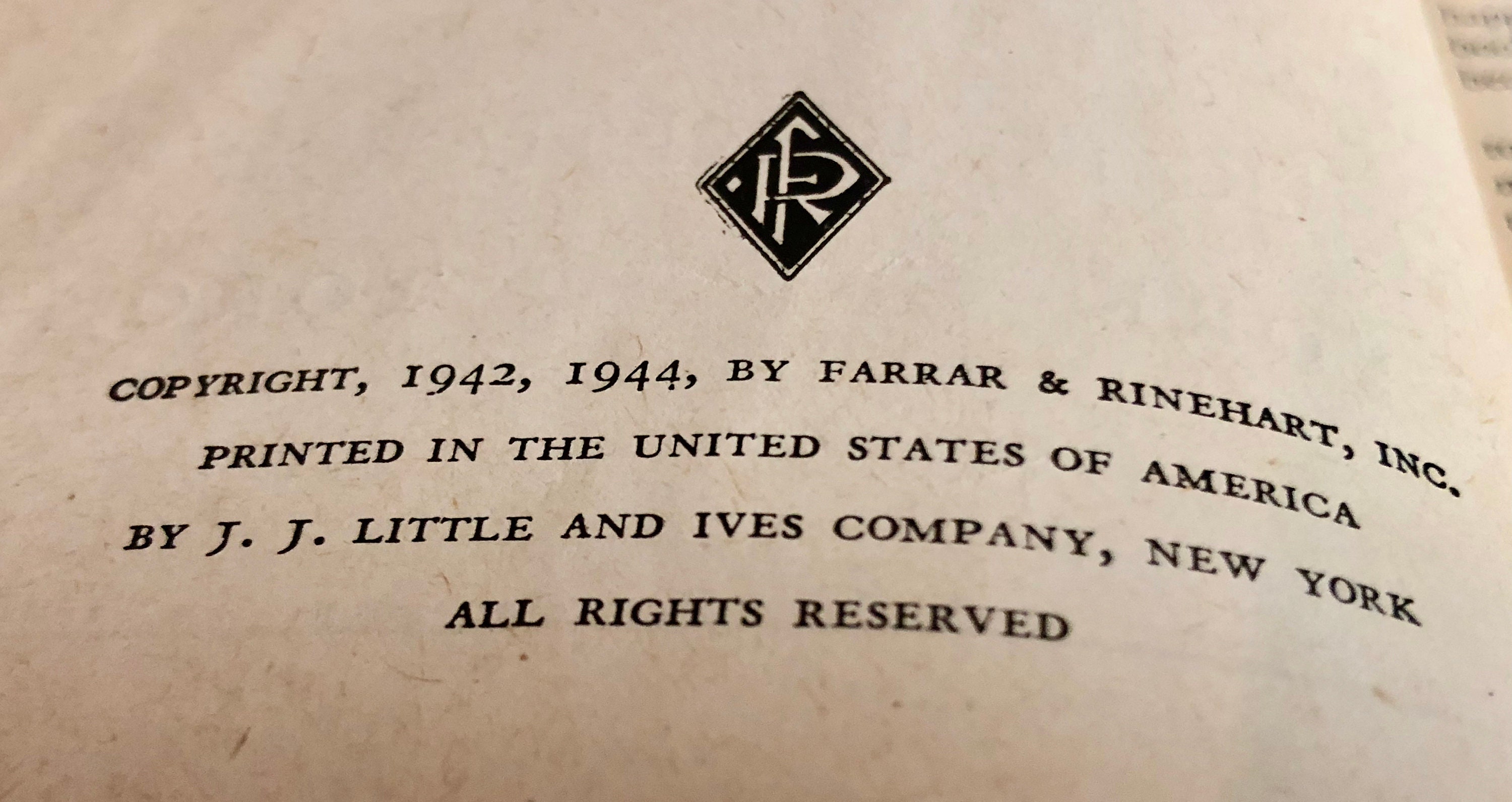 The Good Housekeeping Cookbook 1944 7th Ed. Hardcover with very cool