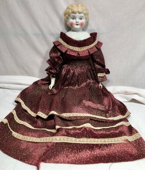 アンティークドール Vintage 1800's Large 26