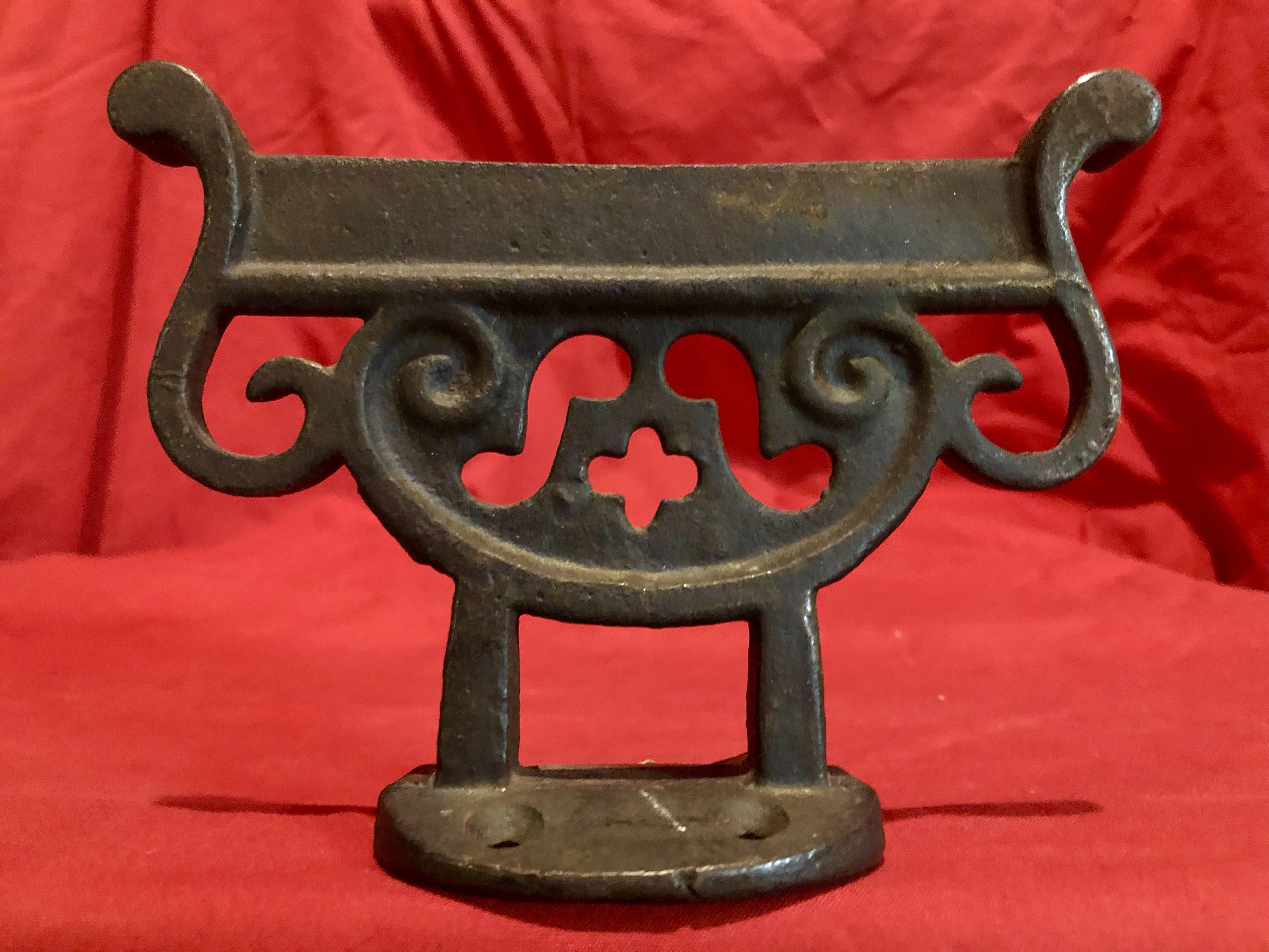Antique Iron Boot Scraper