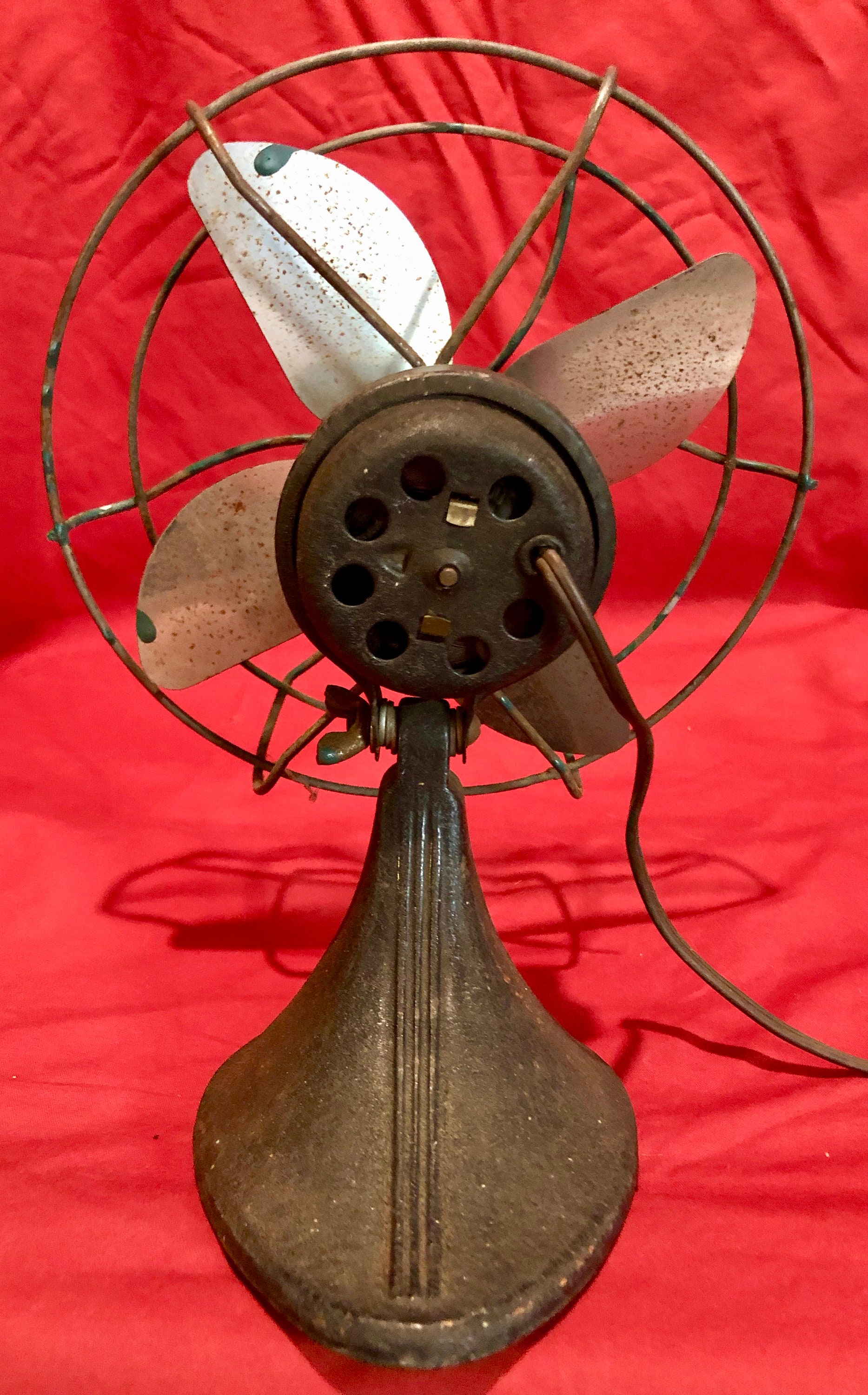 Vintage Metal Table Fan