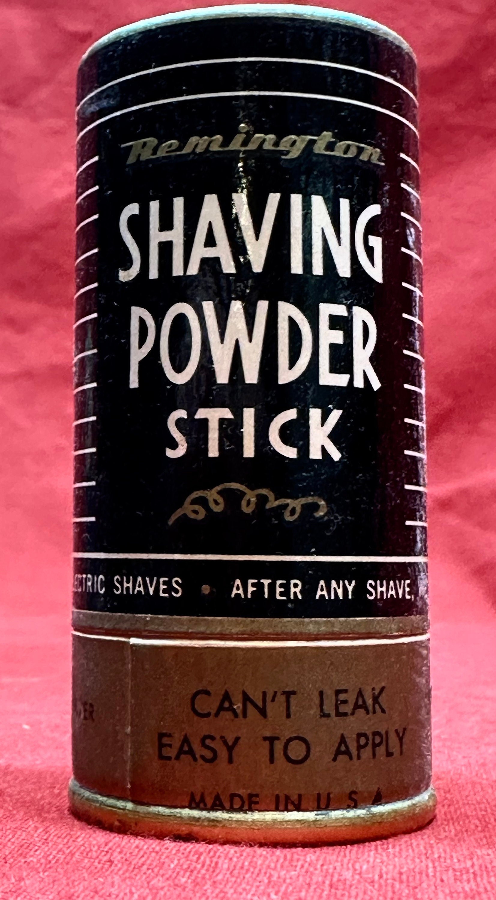 Vintage Remington Shave Powder Stick