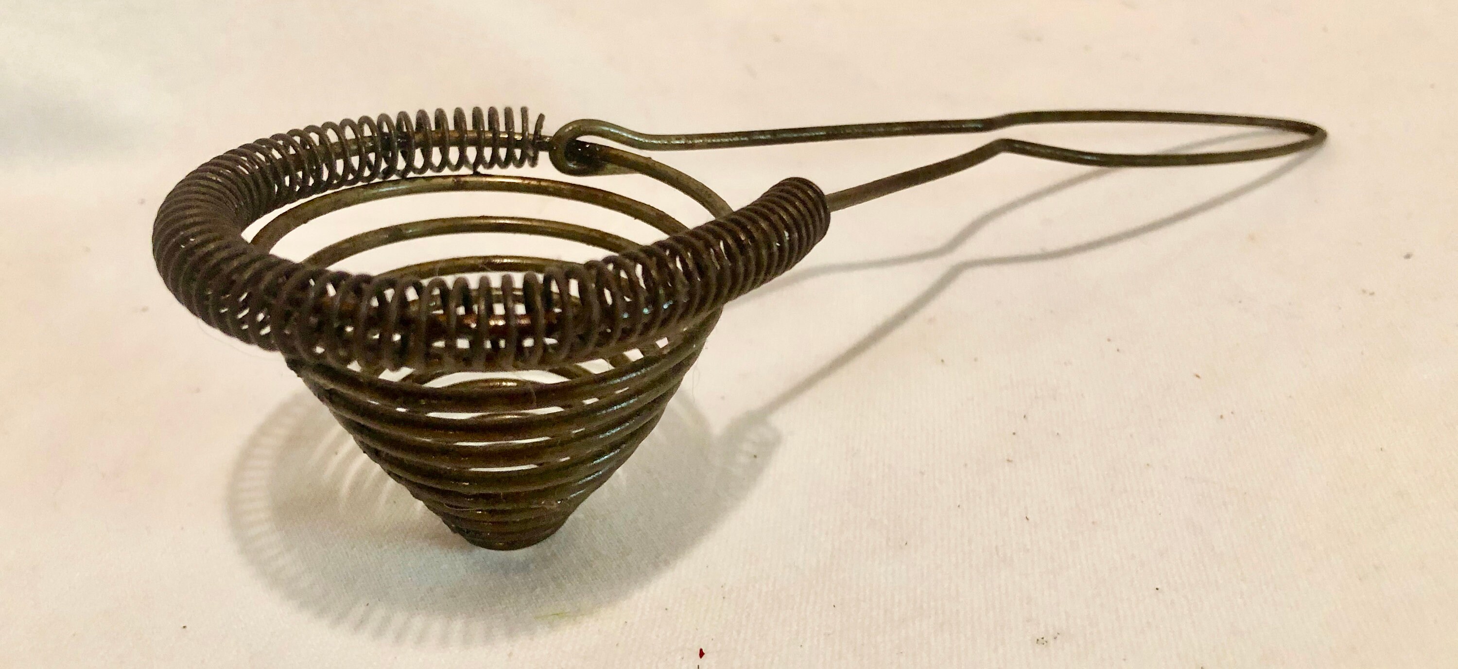 Antique Metal/Wire Egg Separator