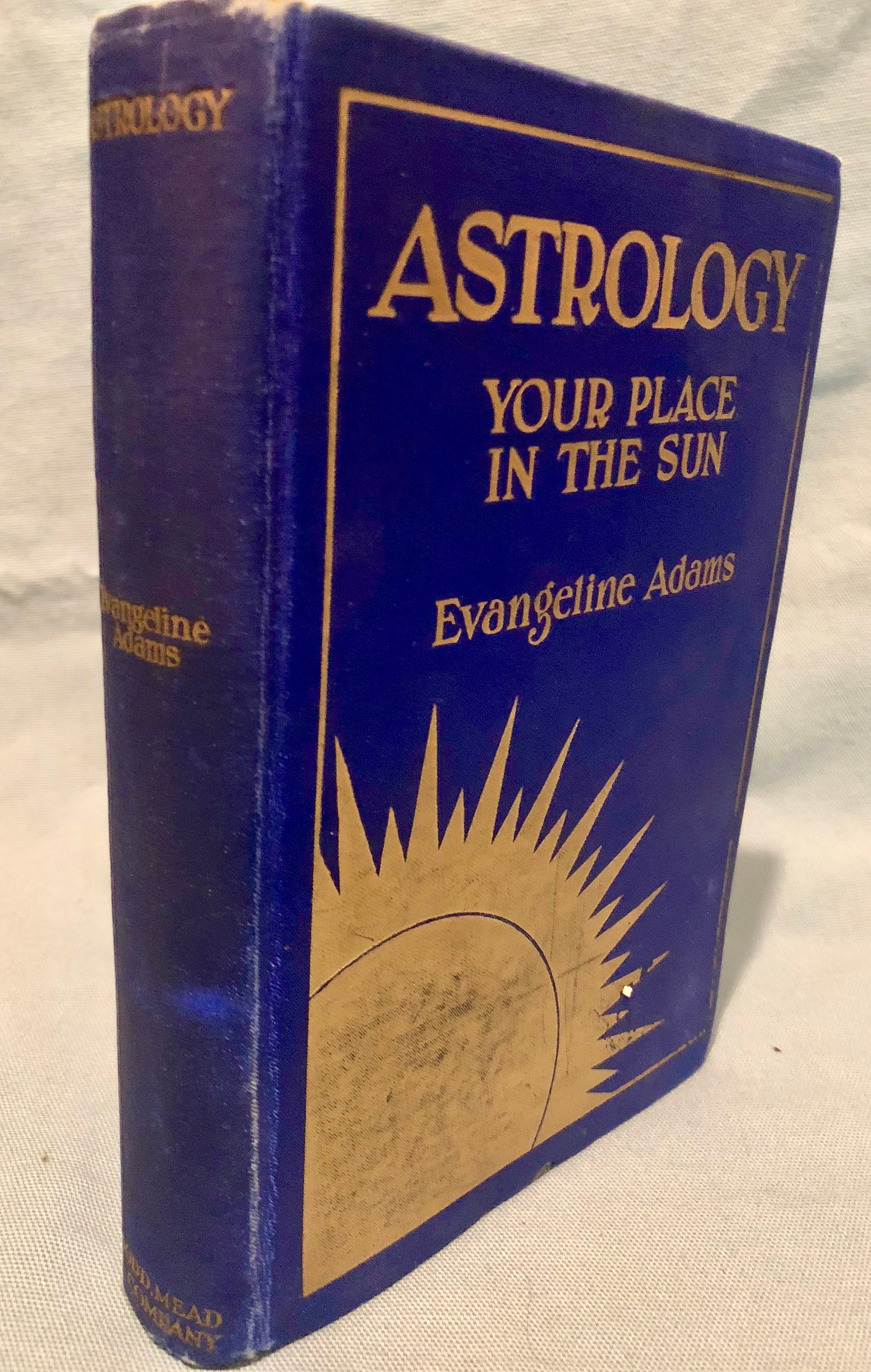 Rare Vintage 'Astrology Your Place in the Sun' by Evangeline Adams ...