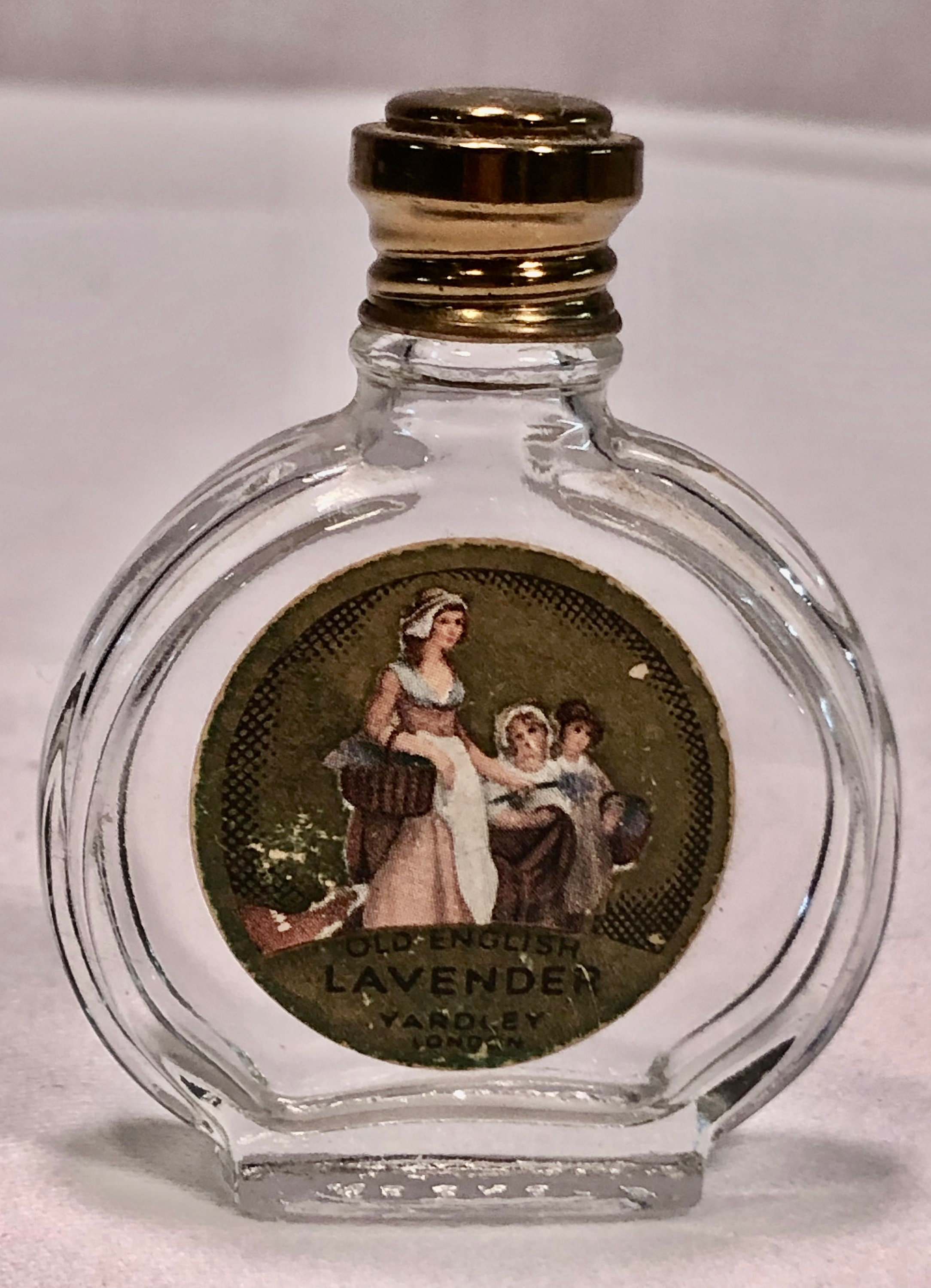 Vintage Yardley Olde English Lavender Perfume/Scent Bottle, London