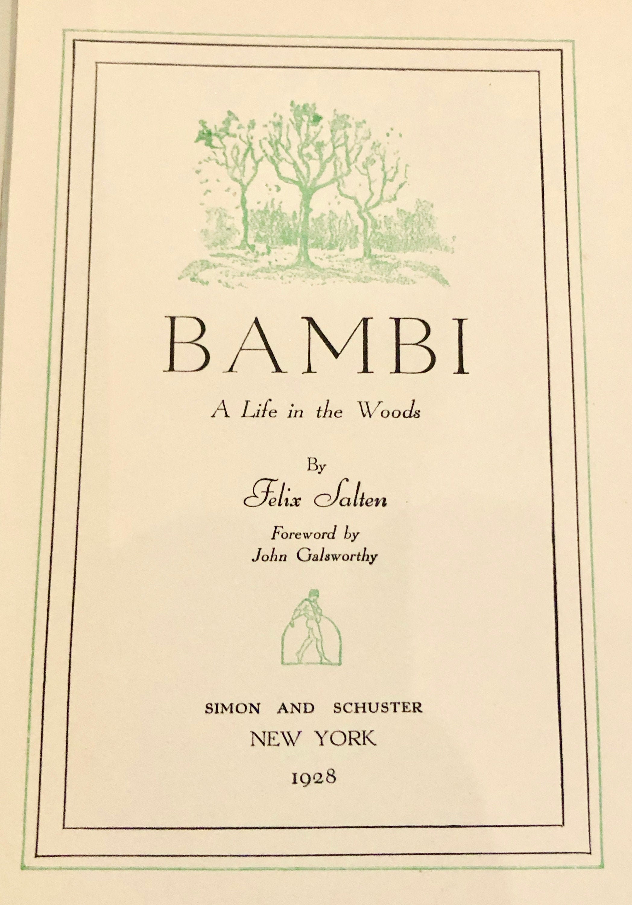 bambi a life in the woods book bambi a life in the woods book