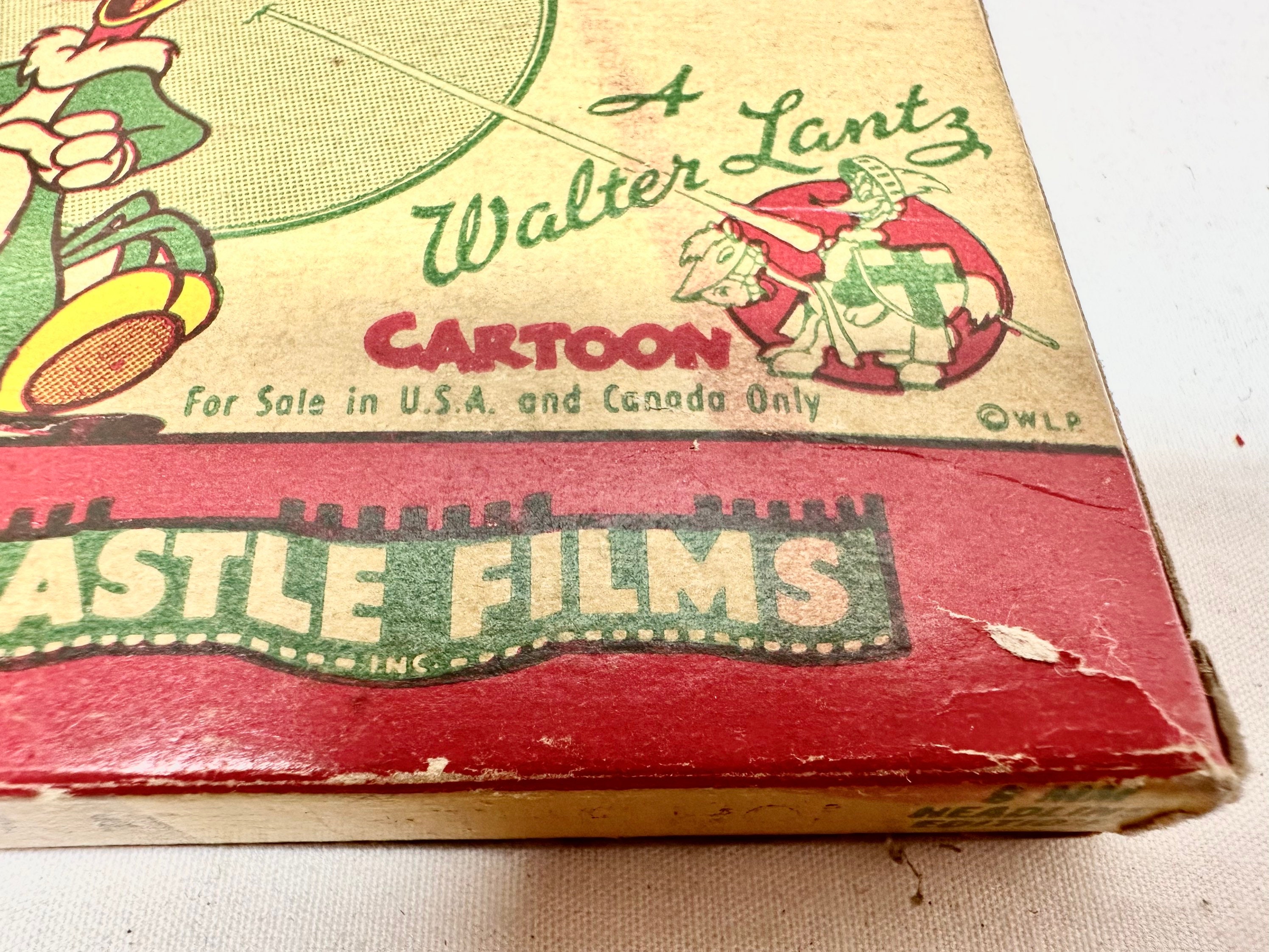Vintage Woody Woodpecker 8 mm Cartoon Home Movie,Ace in the Vintage Woody Woodpecker 8 mm Cartoon Home Movie,Ace in the