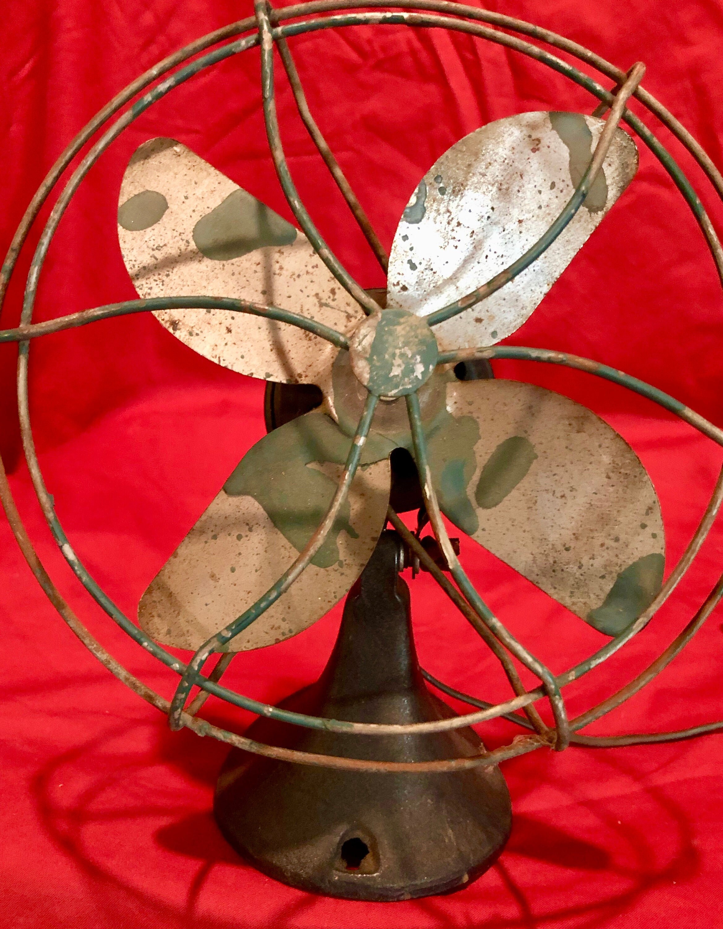 Vintage Metal Table Fan