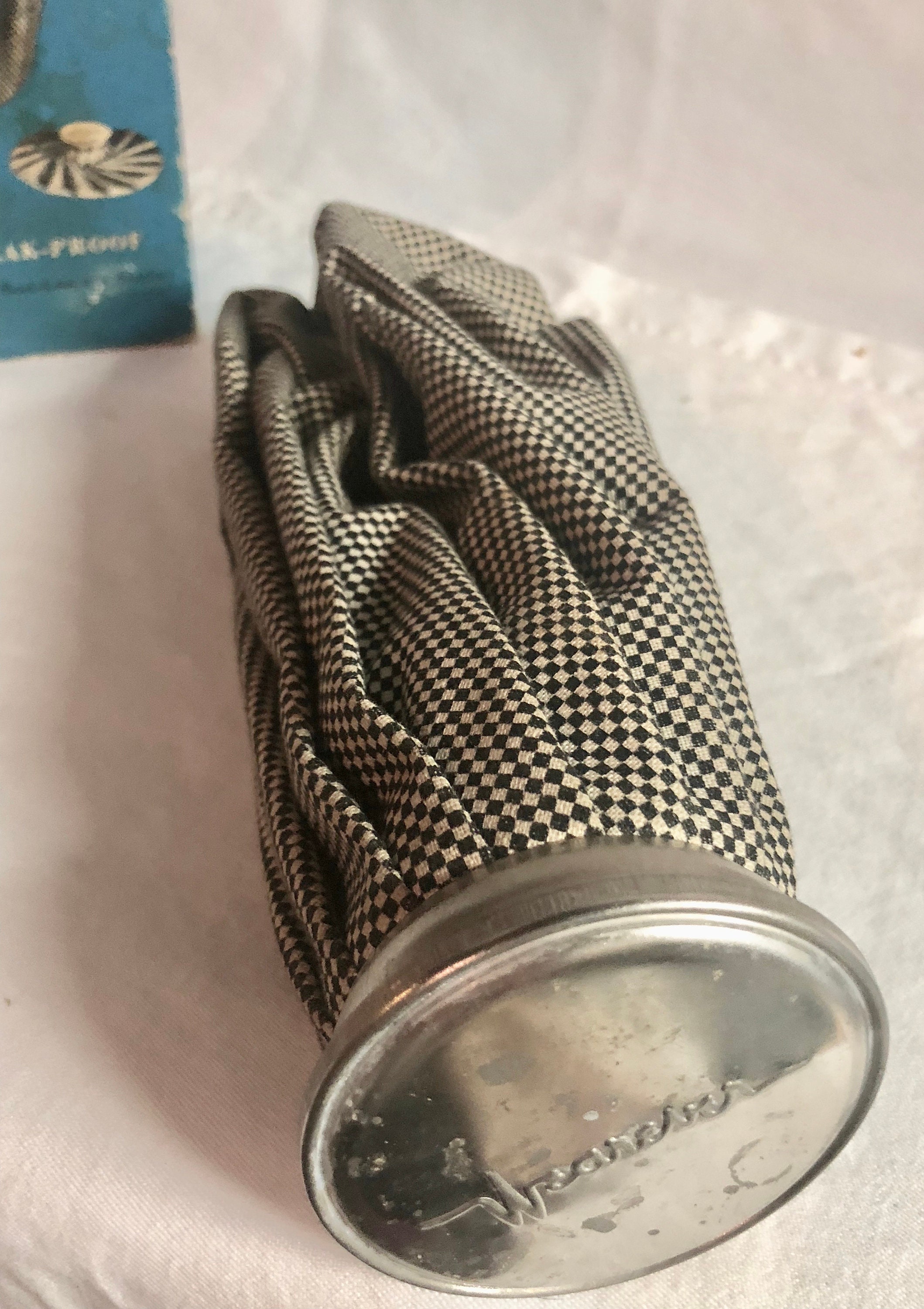 Vintage Wearever English Folding Style Ice Cap, Hot/Cold Water Bottle