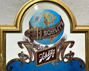 Vintage Schlitz Beer 3D Breweriana Wall Sign/Decor