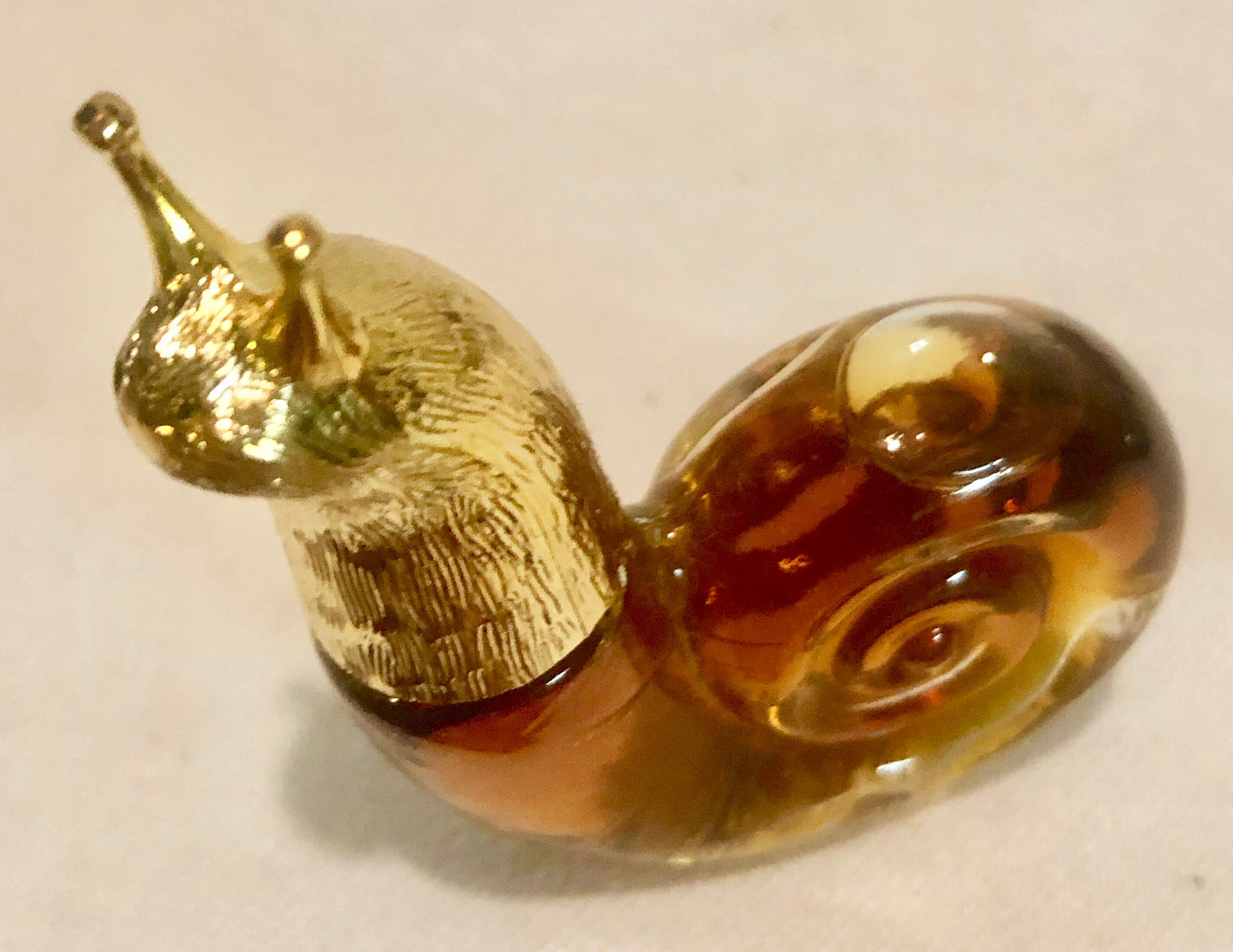 Vintage Avon Perfume Bottles Seal Snail