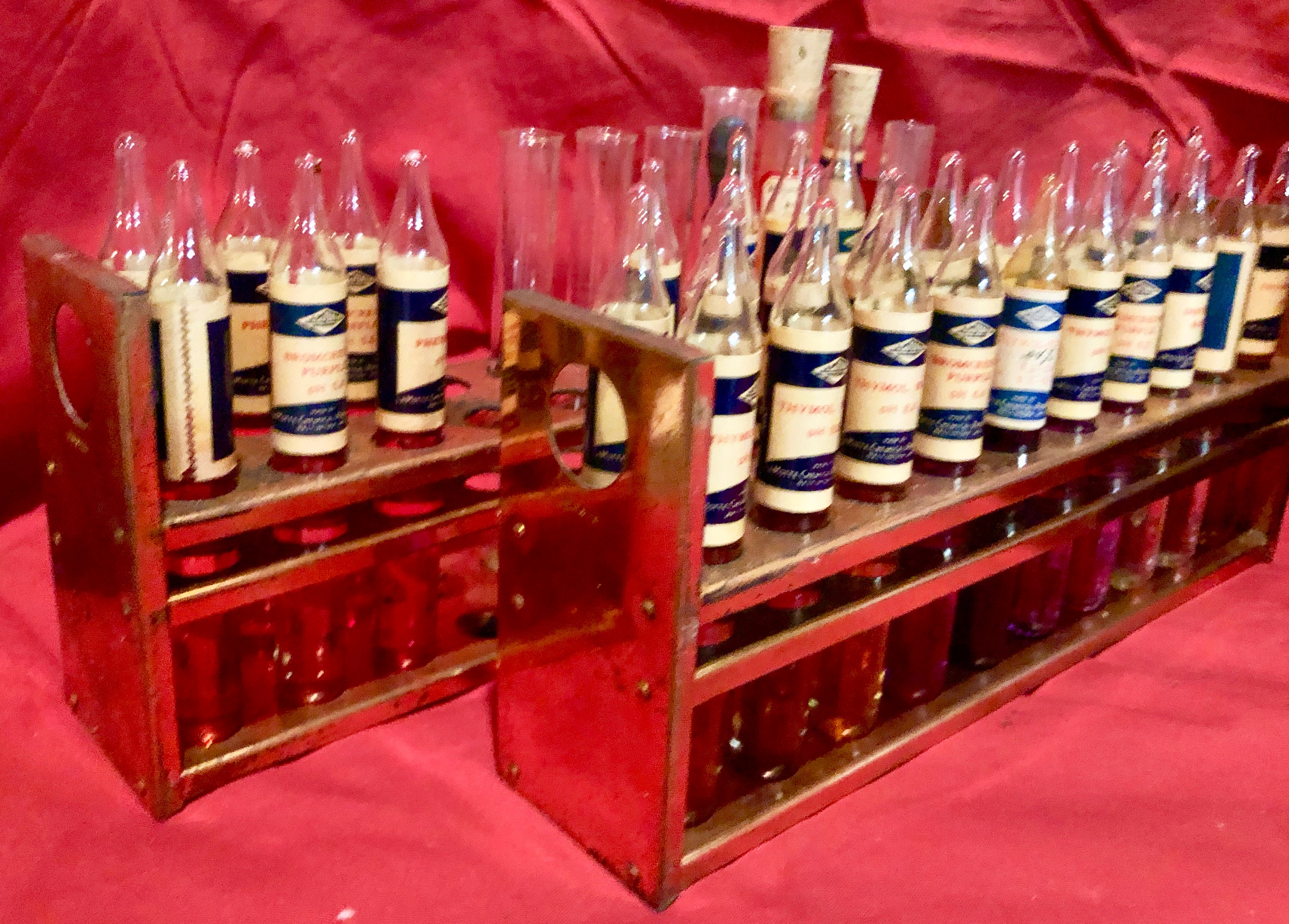 LaMotte Soil Test Kit with Wooden Case,Two Brass Test Tube Holders and