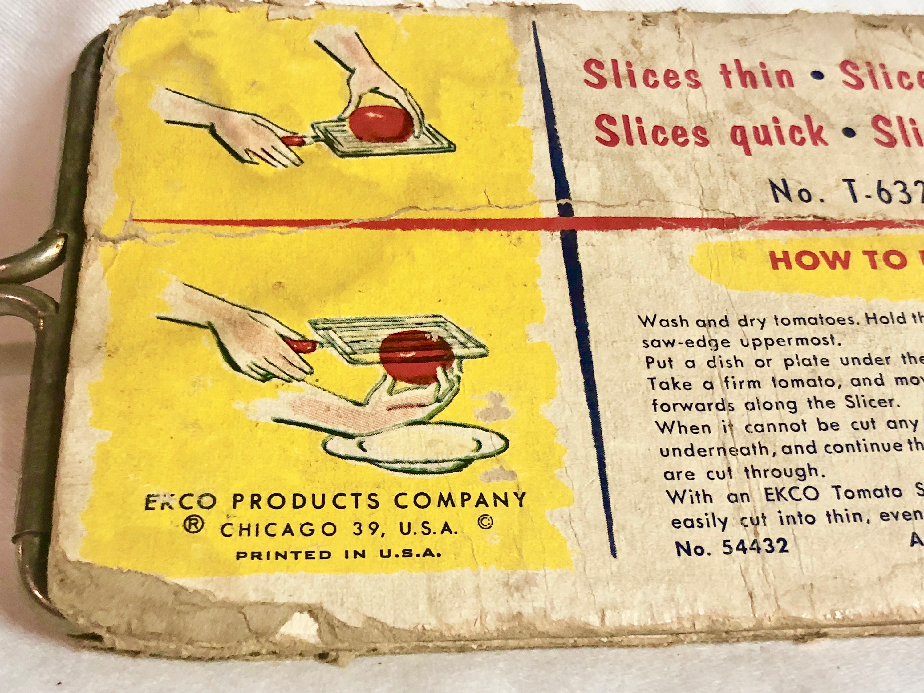 Vintage Ekko Tomato Slicer Makeover - House of Hawthornes