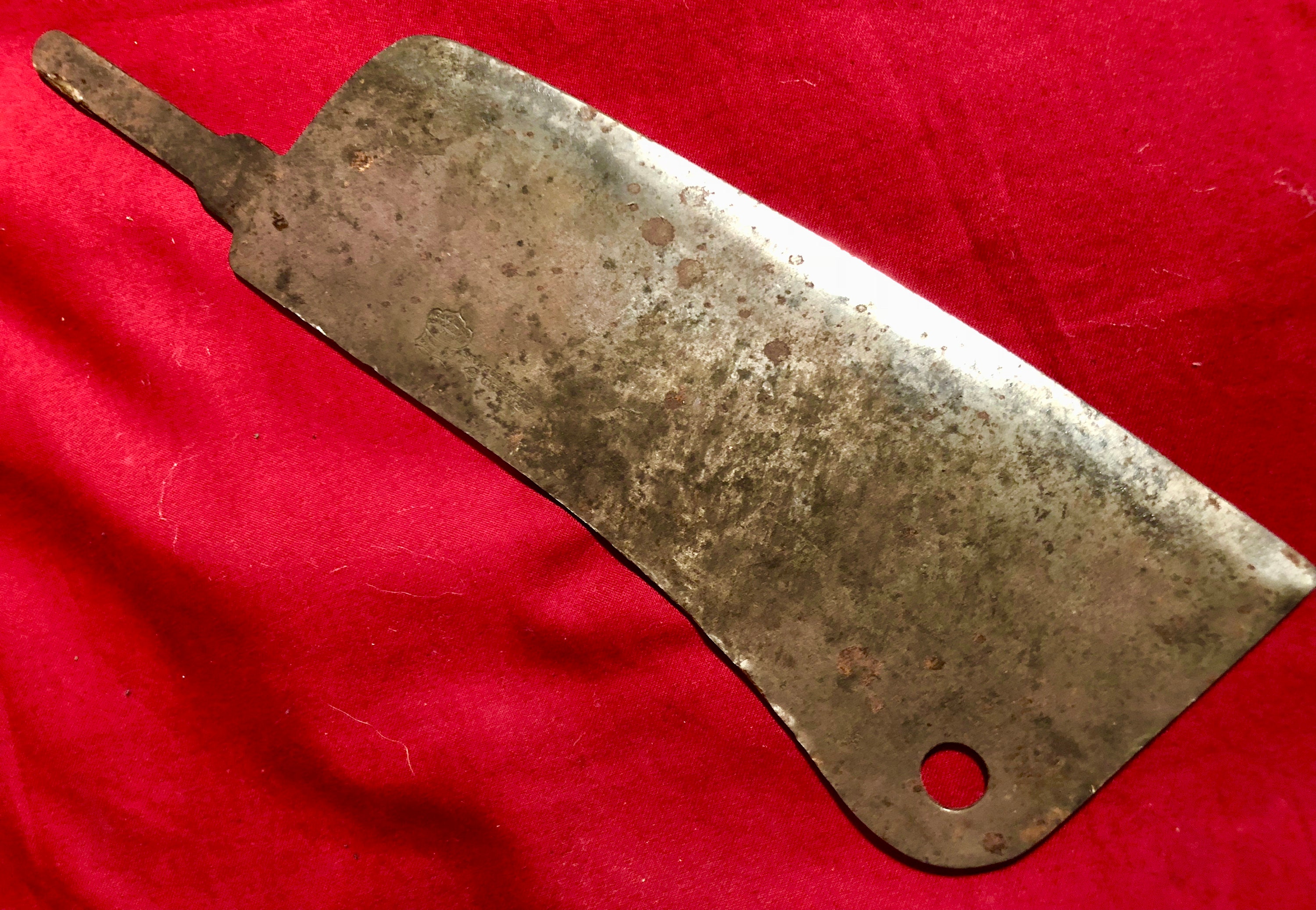 Antique S. Richard Butcher Knife , Southbridge Mass