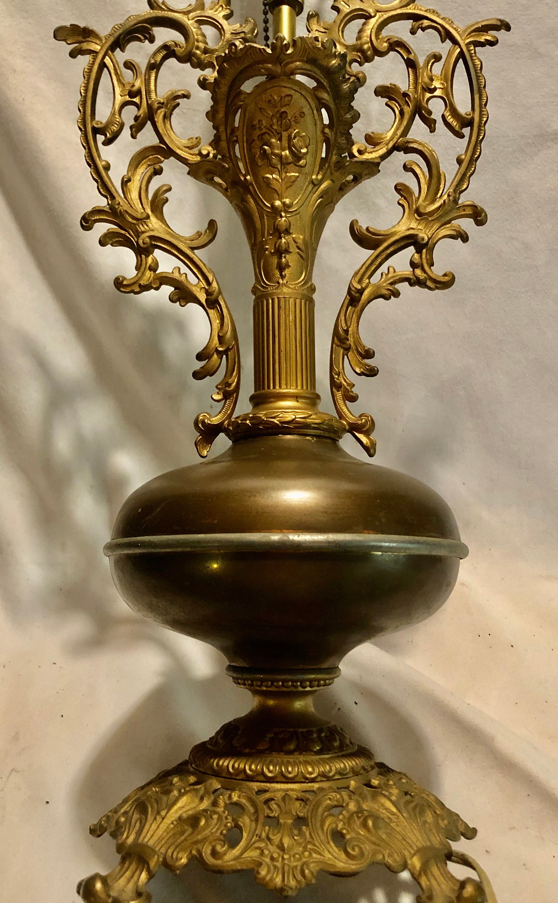Bradley and hubbard electric lamp deals