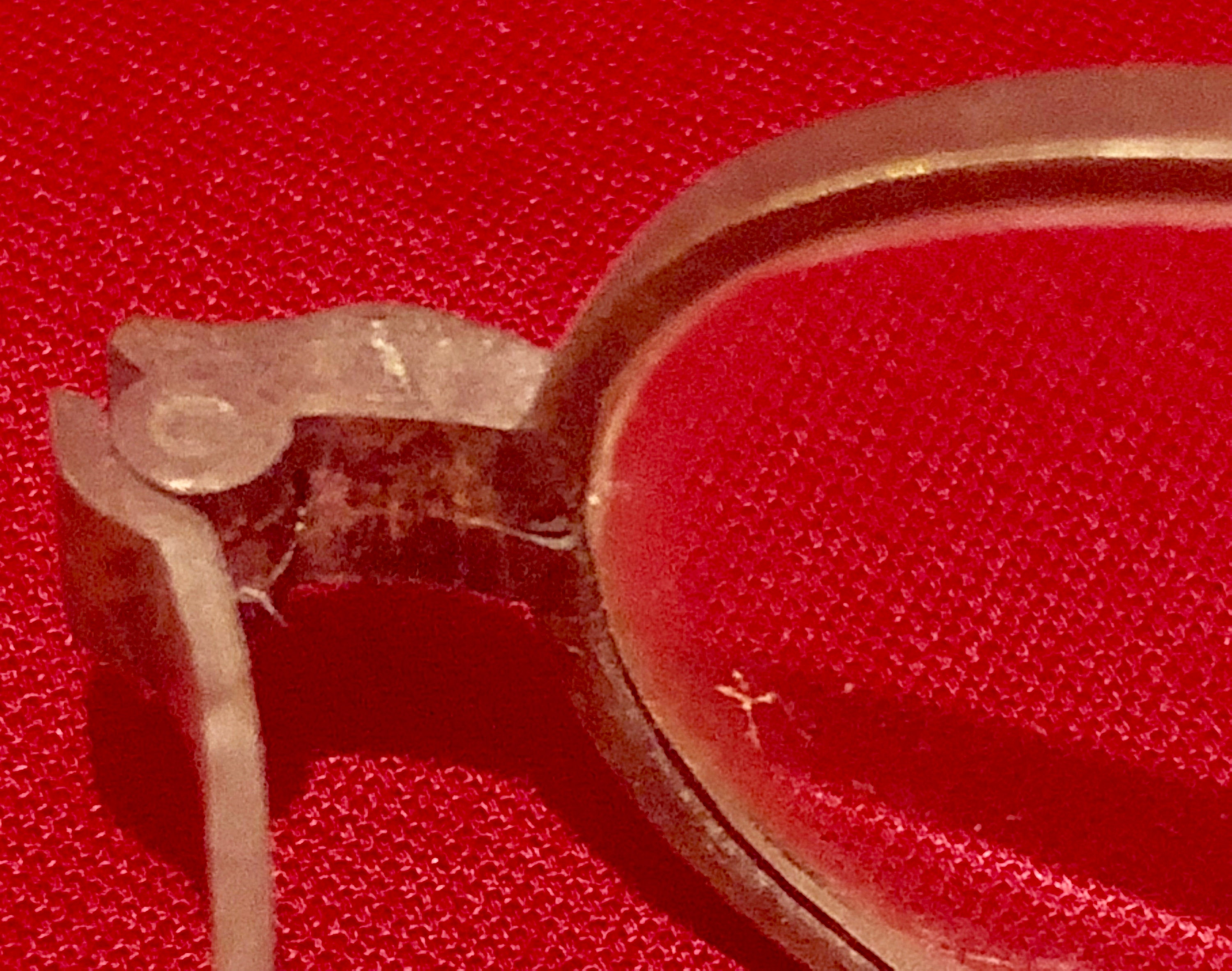 Antique Bronze Metal Eyeglasses/Spectacles circa Civil War Era, Saddle ...