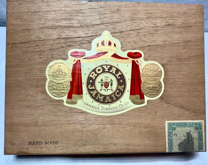 Vintage Royal Jamaica Cigar Box