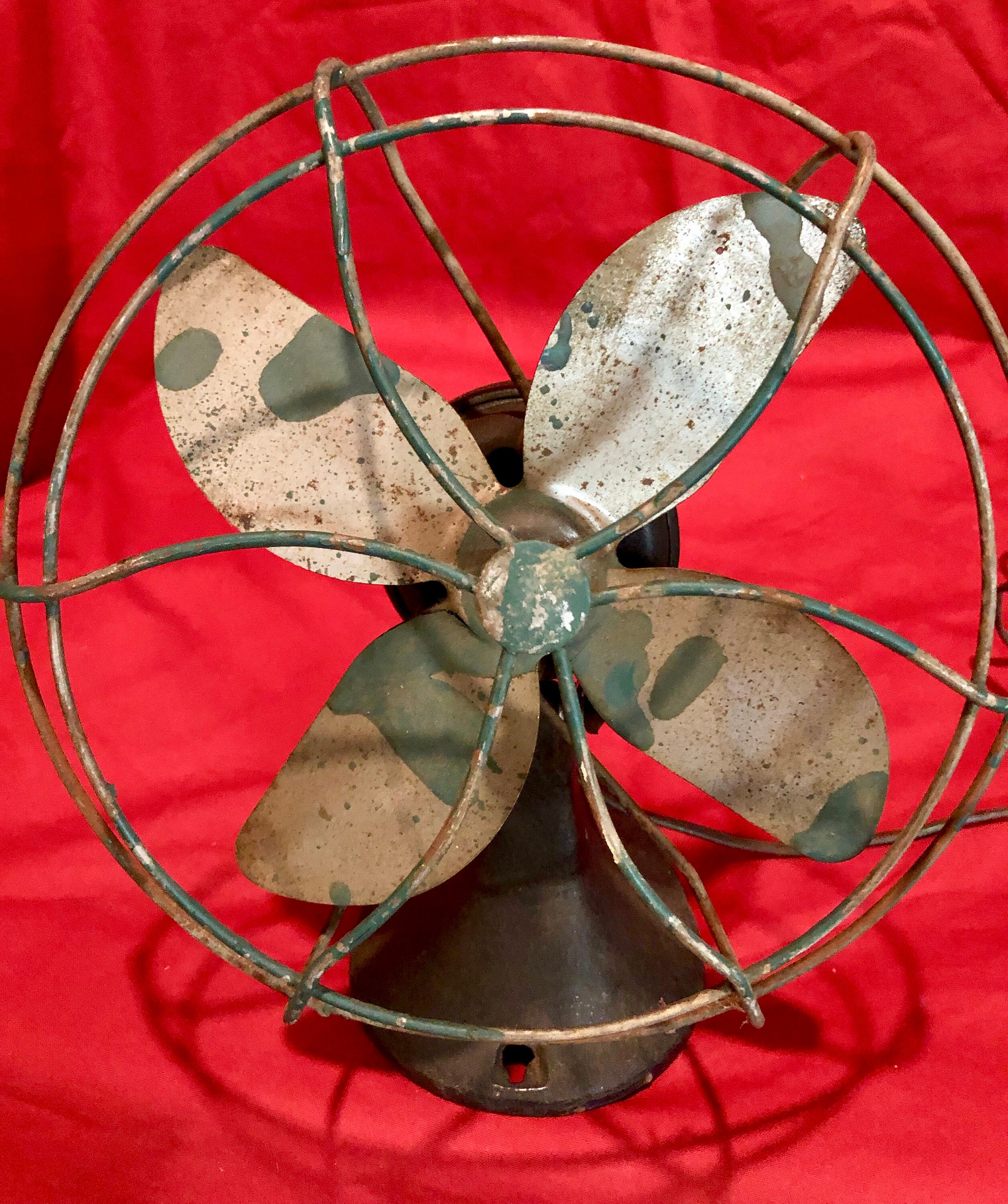 Vintage Metal Table Fan