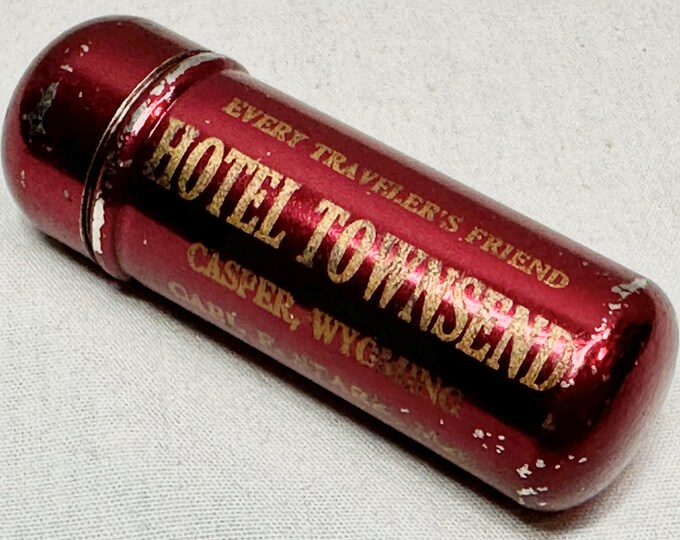 Vintage 1926 Hotel Townsend, Casper Wyoming Souvenir, Every Travelers Friend,Sewing Kit