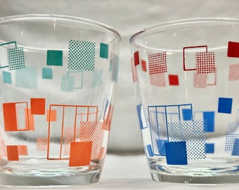 Vintage MCM Juice Glasses-set of two