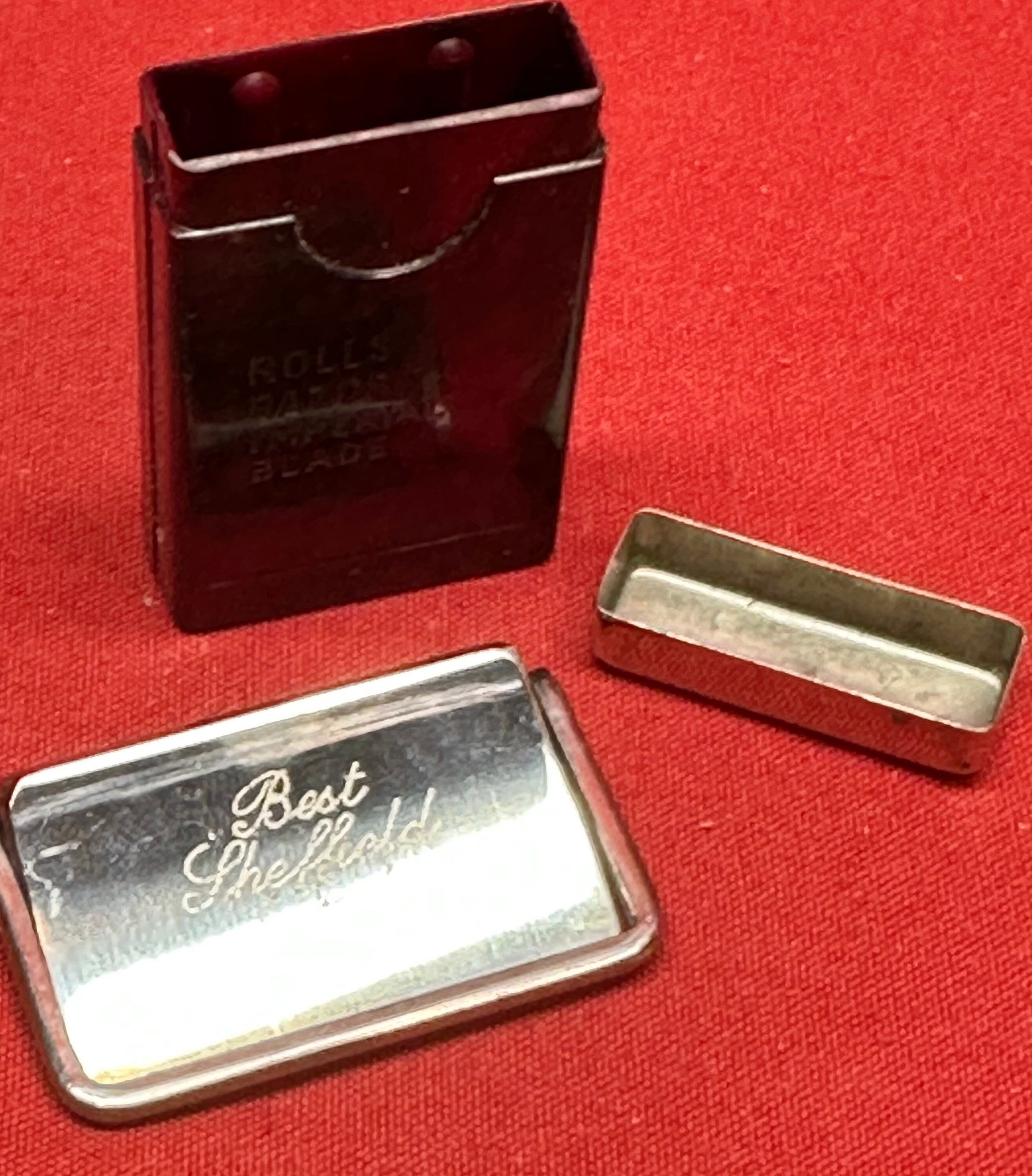 Vintage Rolls Razors Imperial Black Razor in Case