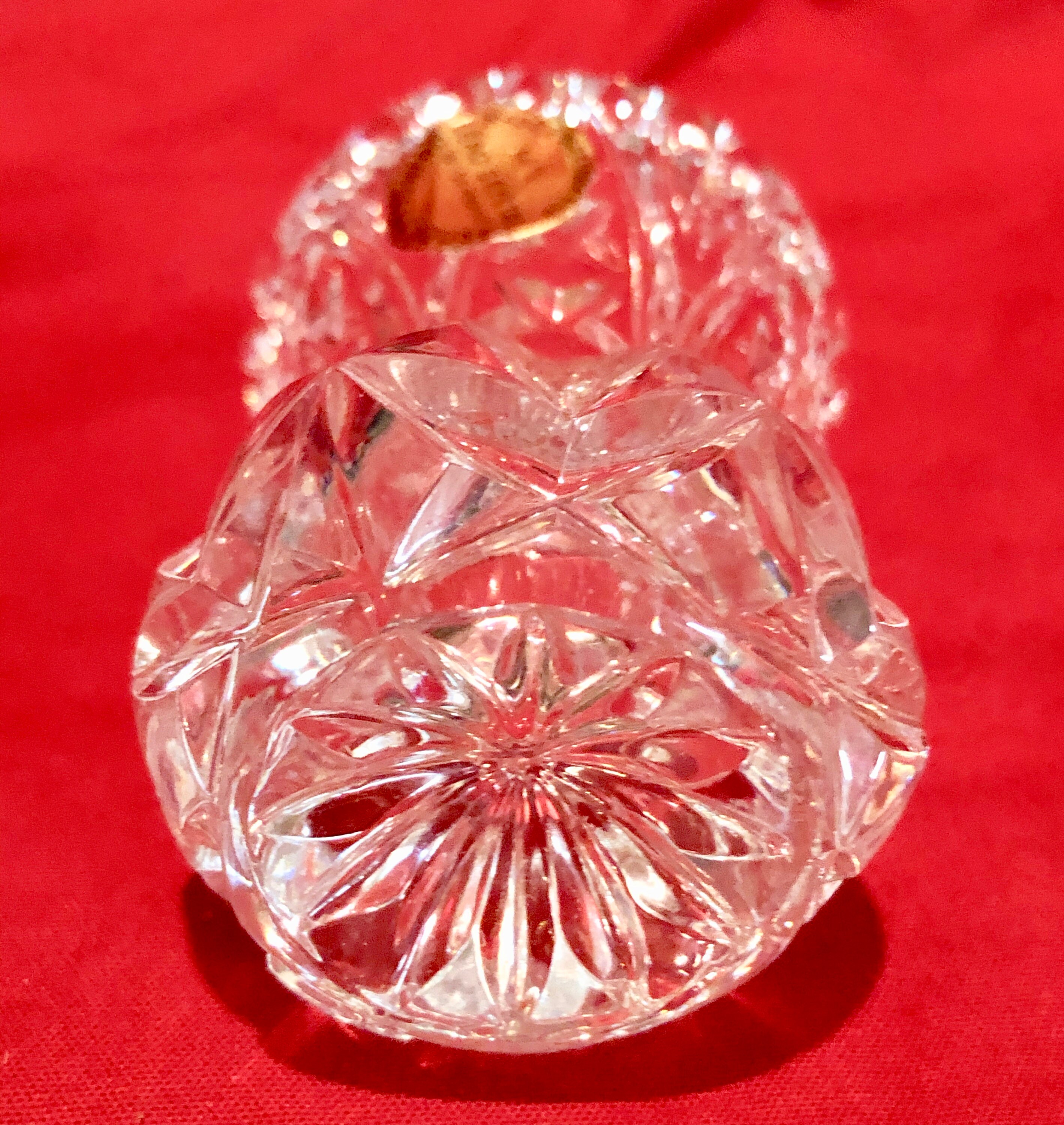 Vintage Princess House Lead Crystal Toothpick Holder
