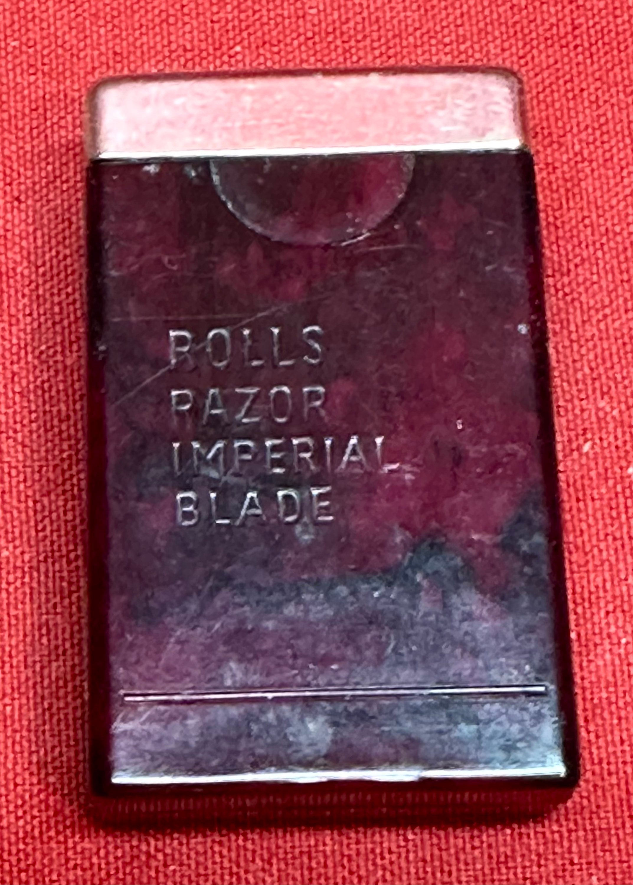 Vintage Rolls Razors Imperial Black Razor in Case