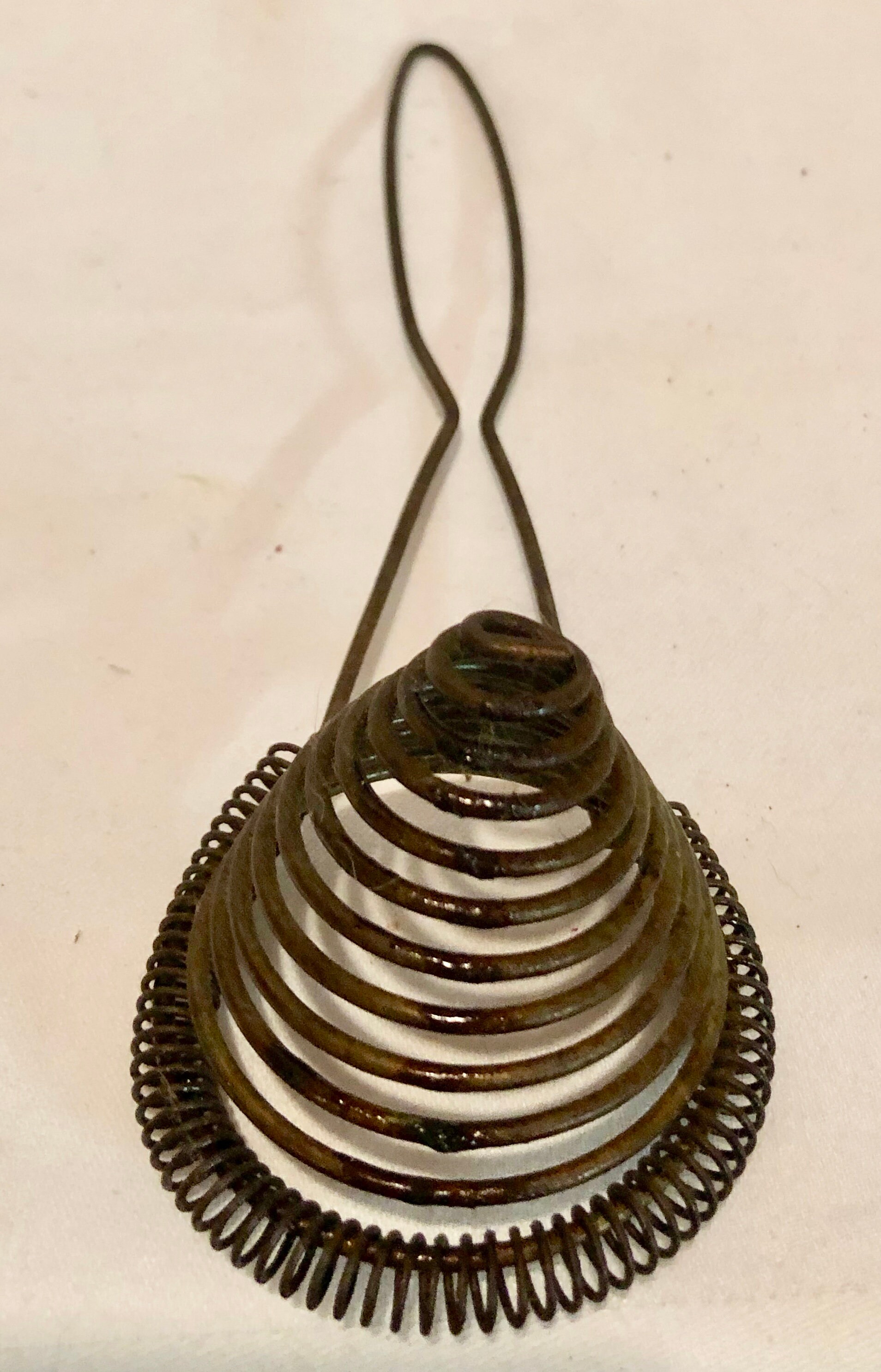 Antique Metal/Wire Egg Separator