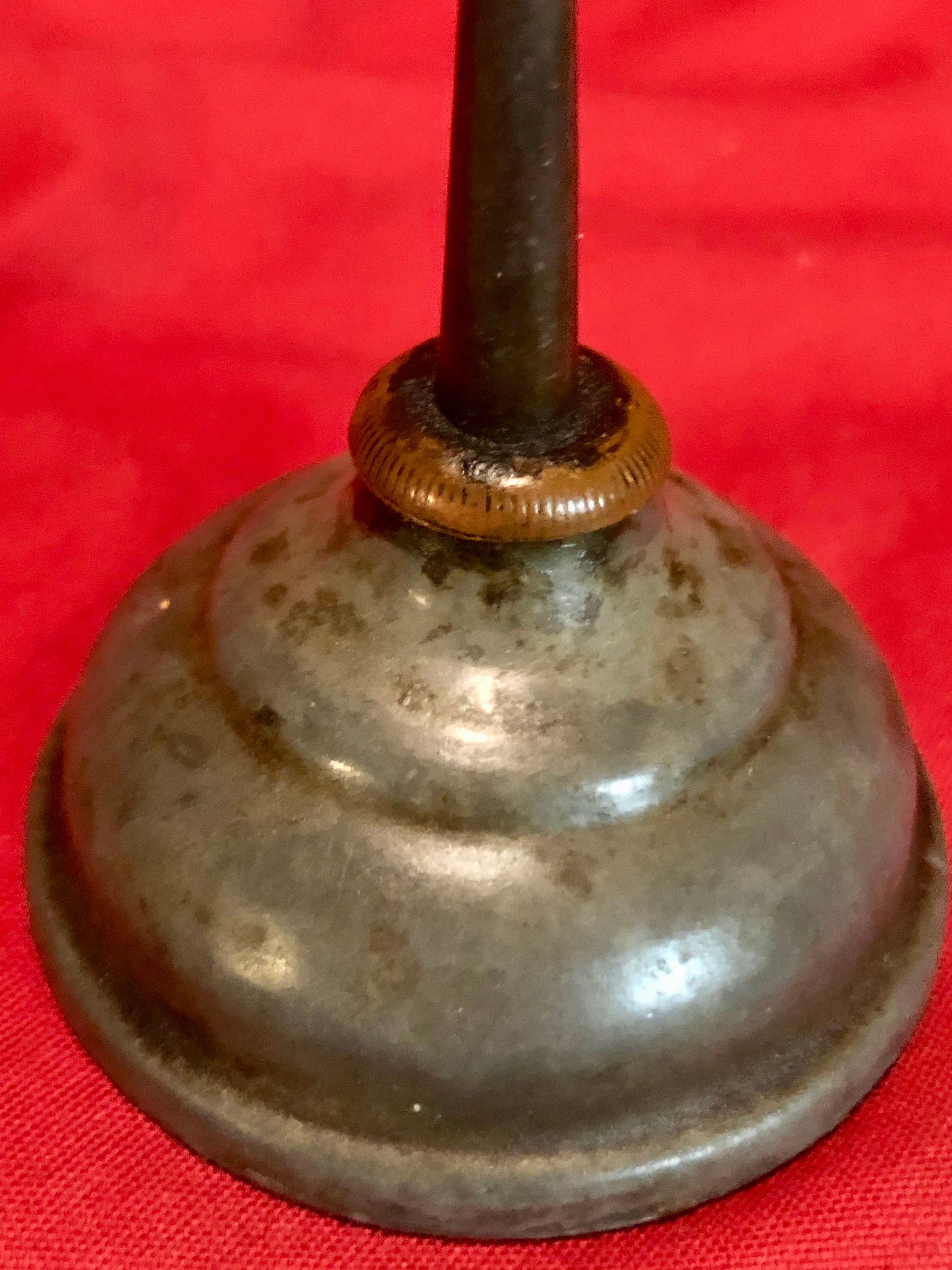 Vintage Mini Metal Hand Pump Oiler