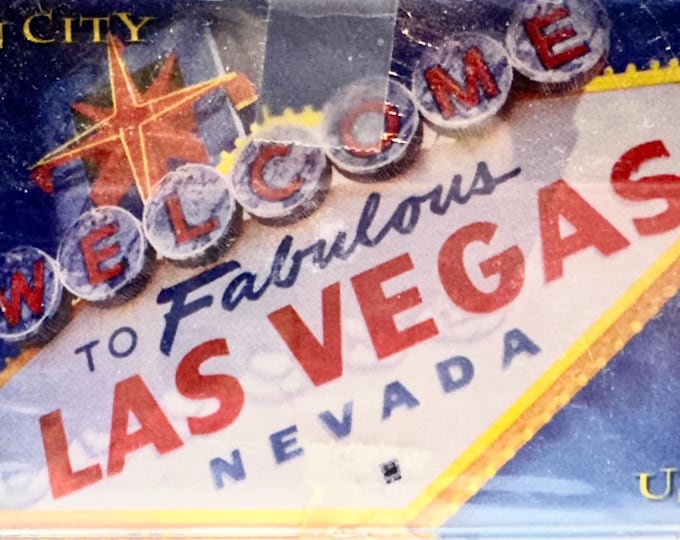 Vintage Las Vegas Souvenir Deck of Playing Cards-Sealed