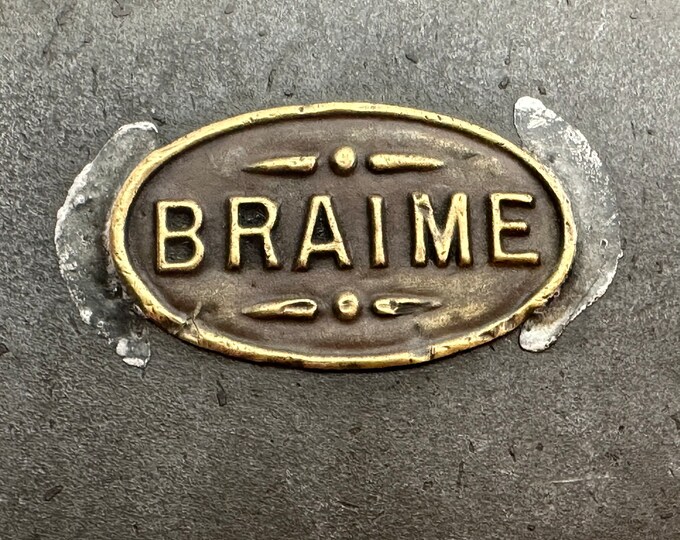 Vintage Braime 1 Pint Metal Oiler No X7